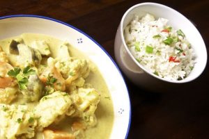 stoofpot groenten kokosmelk