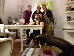 groepsfoto vegan etentje