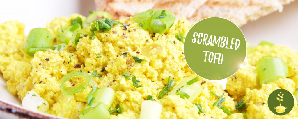 Scrambled tofu