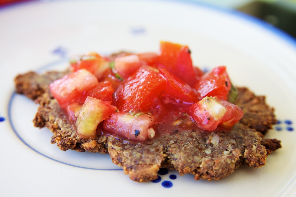 Bruschetta met tomaat-basilicum