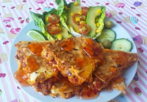 Zuivelvrije quesadillas