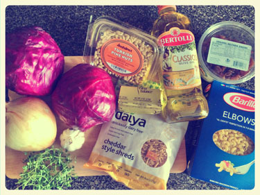 mac n cheese vegan ingrediënten