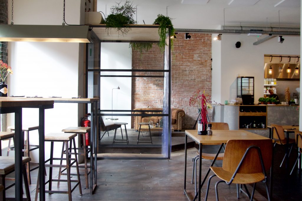 Meatless District Amsterdam interieur