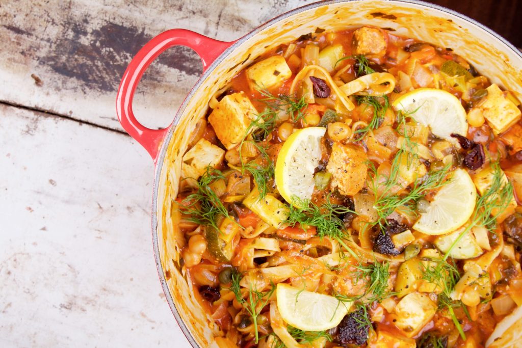 Tagliatelle con alghe vegan