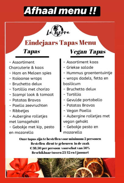 La tierra kerstmenu