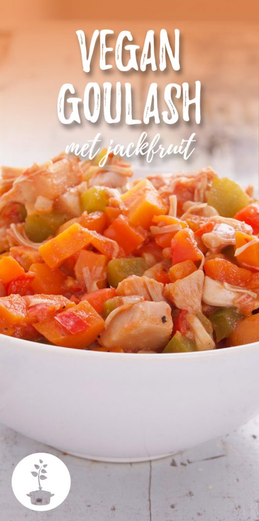 Vegan goulash met jackfruit recept