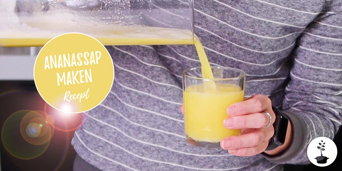 Ananassap maken - recept