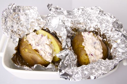 Aardappelen in de oven met Vegan Roomkaas