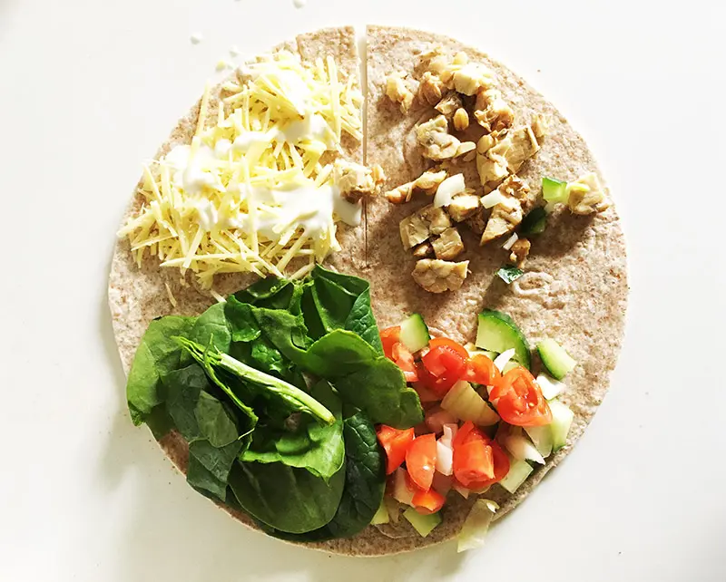 Gegrilde wrap à la tiktok