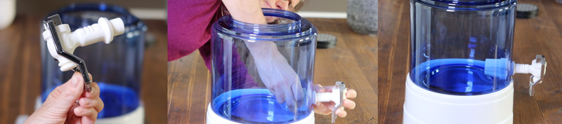 kraan aqualine installeren